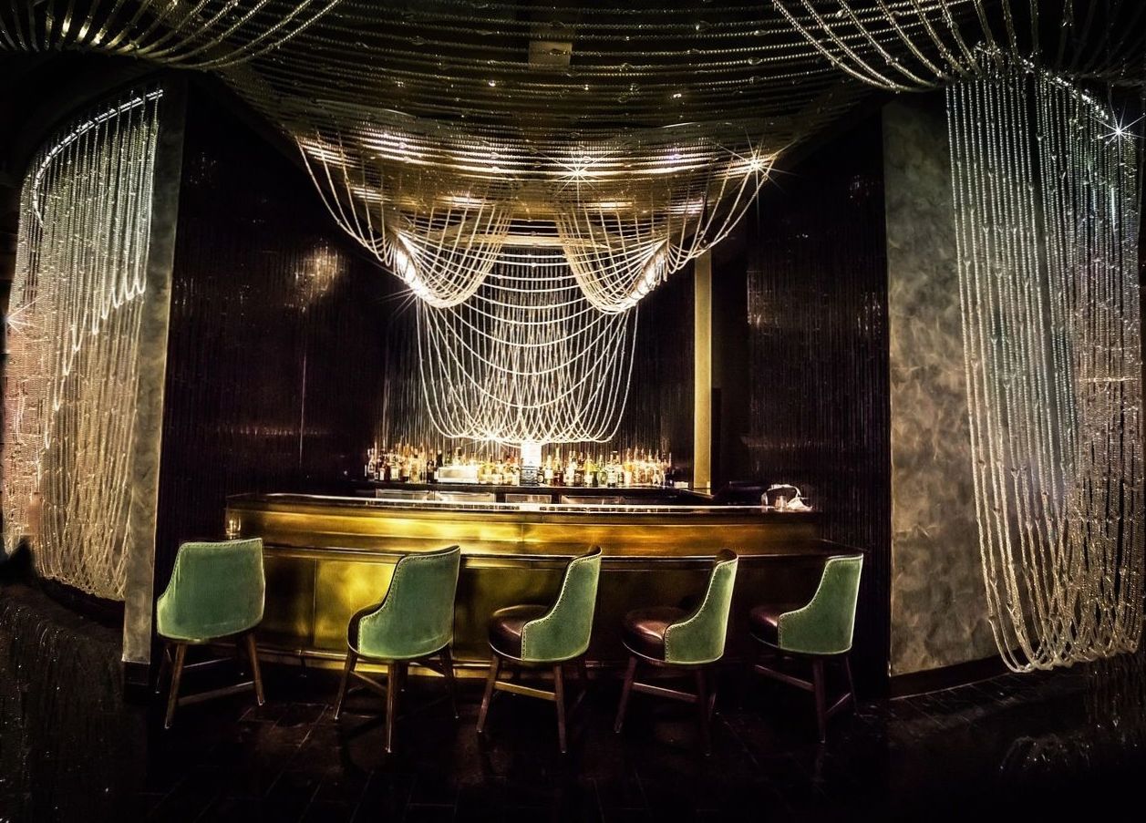 Private gaming table inside the suite